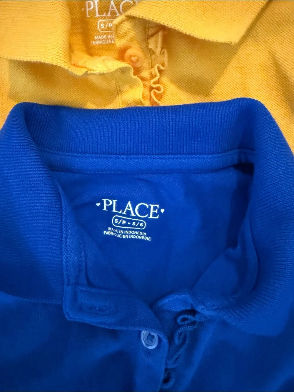 Children’s Place Girls and Boys Multi-Color School Polo Pack